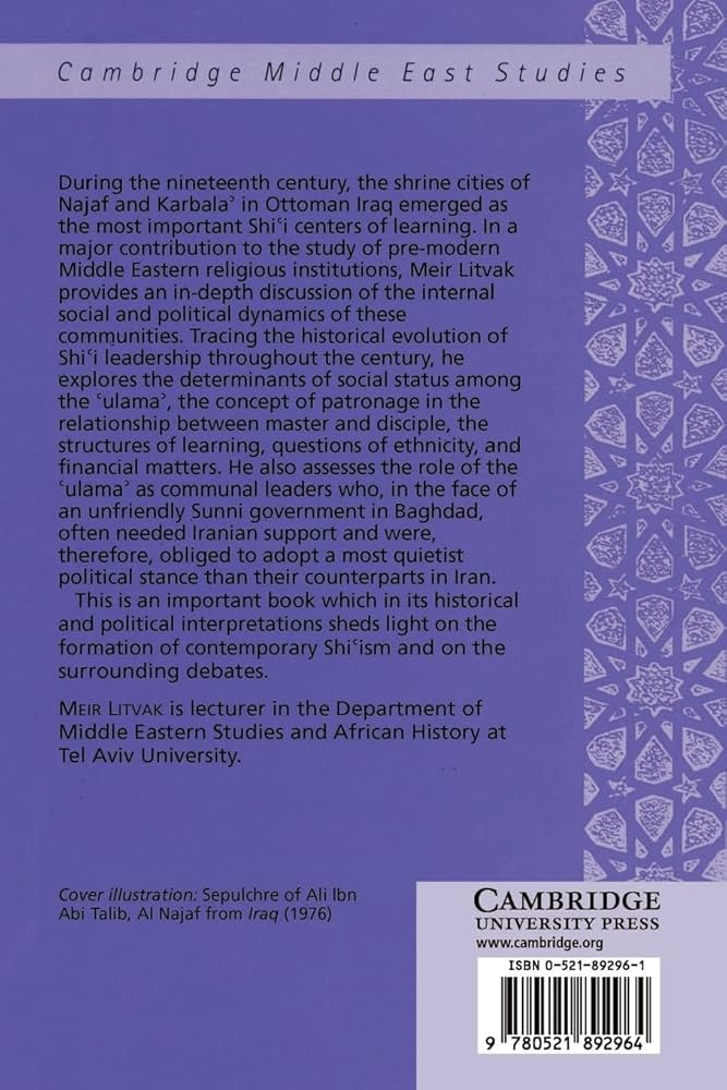 Amazon.com: Shi'i Scholars of Nineteenth-Century Iraq: The